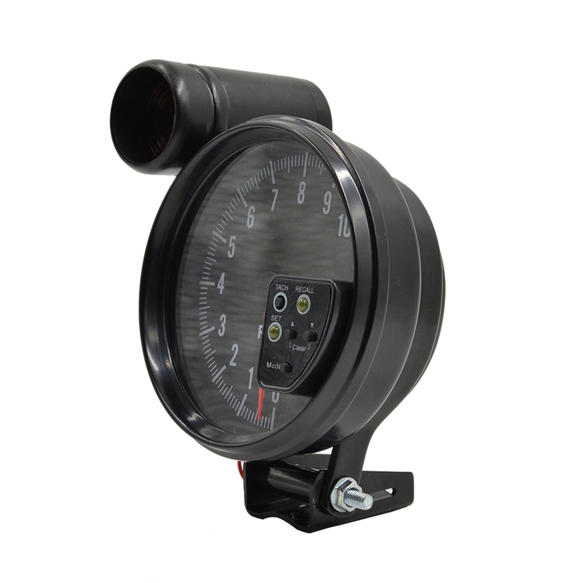 5 Inch Tachometer Gauge Carbon Fiber 7 Colors Backlight With