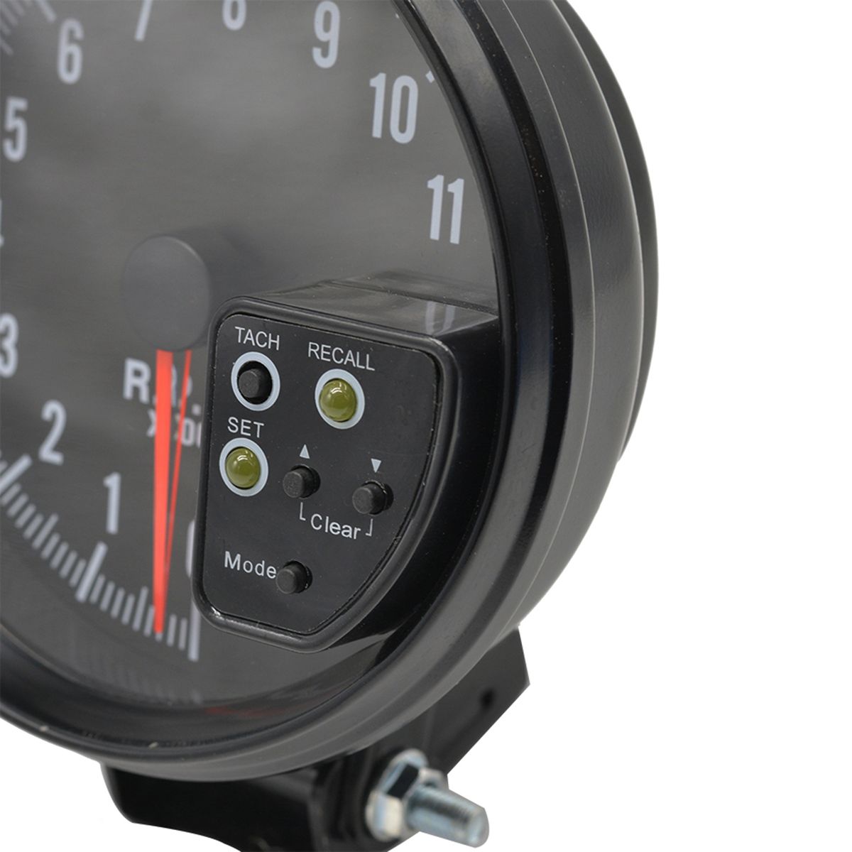 5 Inch Tachometer Gauge Carbon Fiber 7 Colors Backlight With