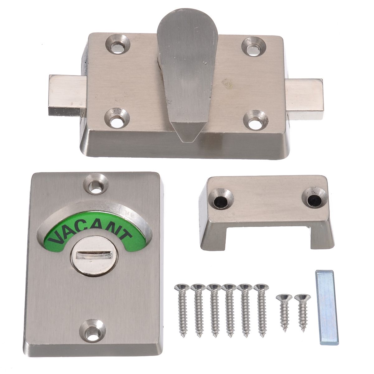 Toilet Indicator Locks Bolt Vacant Engaged Bathroom WC