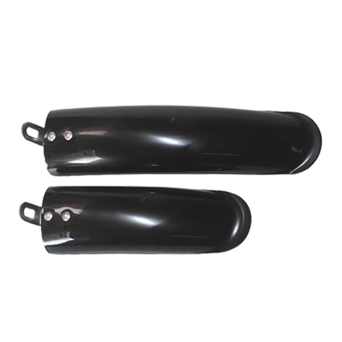 2x Folding Bike Mudguard Front & Rear Fenders Black 14inch