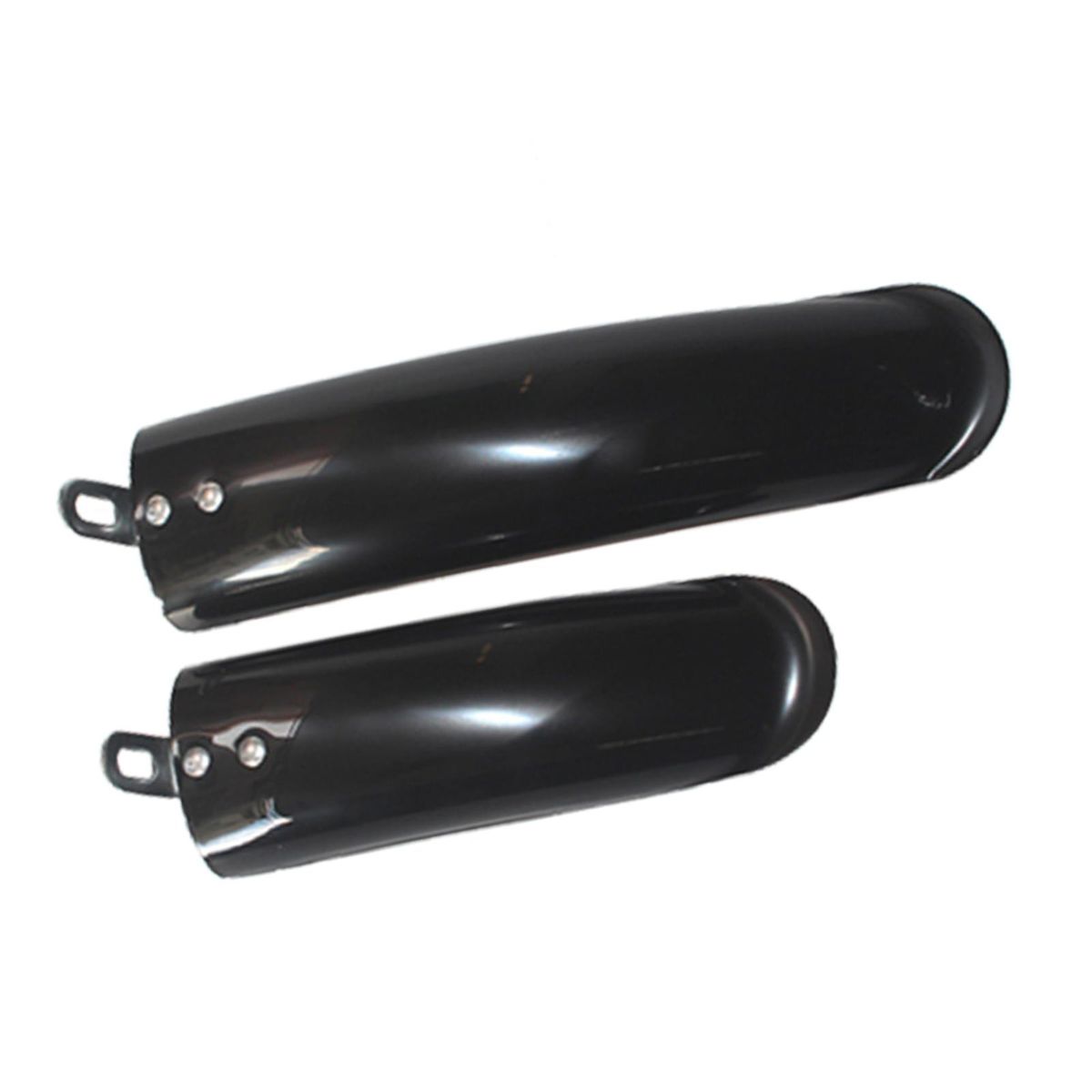 2x Folding Bike Mudguard Front & Rear Fenders Black 14inch