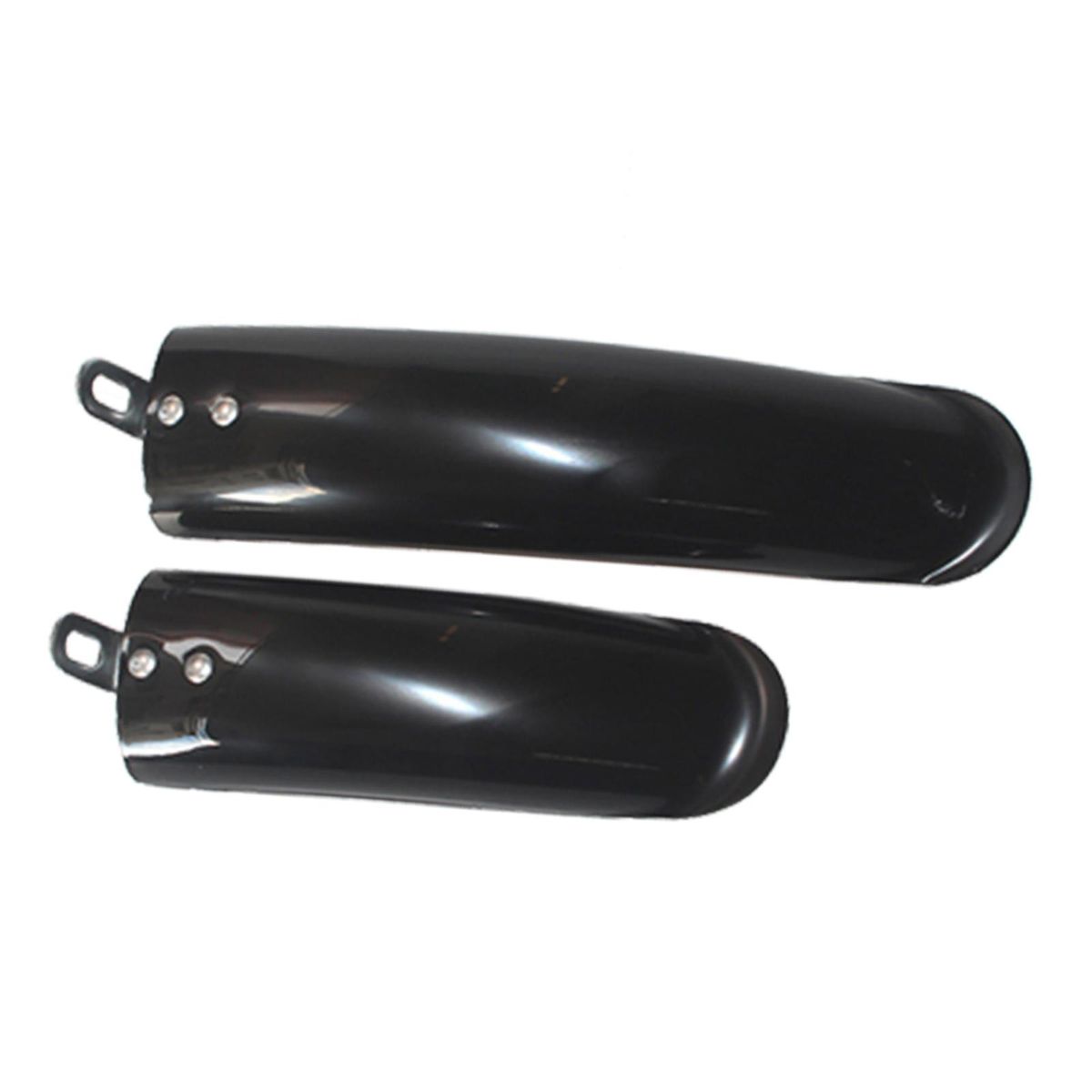 2x Folding Bike Mudguard Front & Rear Fenders Black 14inch