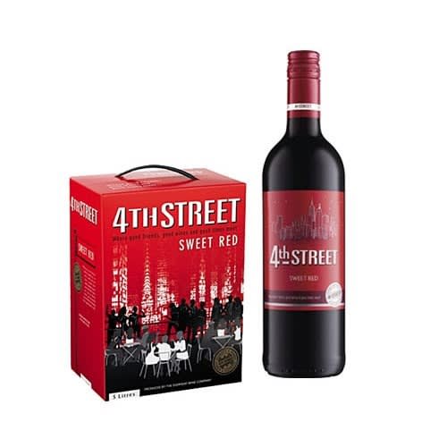 Sweet Red Wine -  6 Bottles  - 75cl