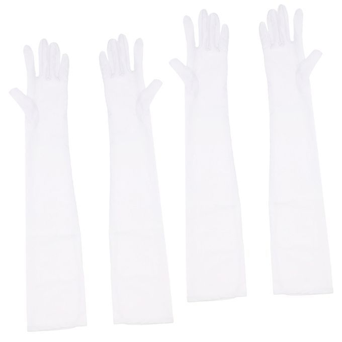 2 Pairs Women Lady 1920s Opera Long Wedding Evening Party