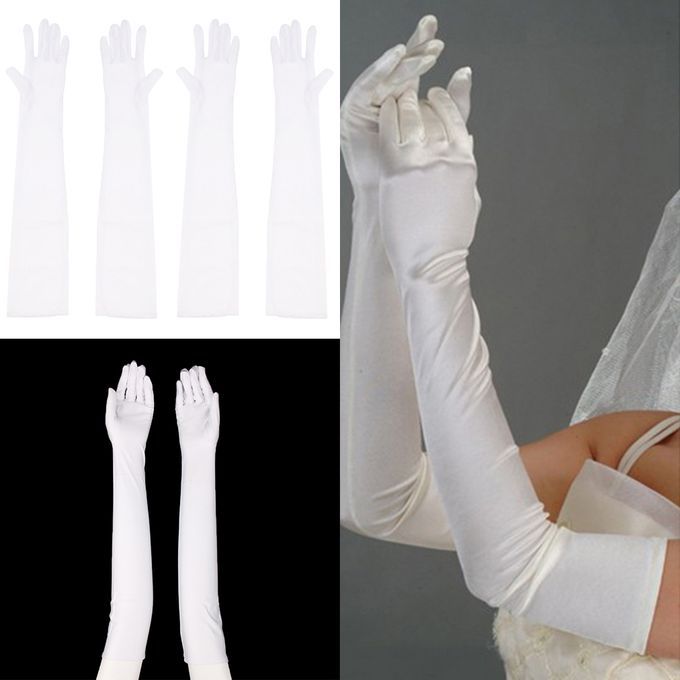 2 Pairs Women Lady 1920s Opera Long Wedding Evening Party