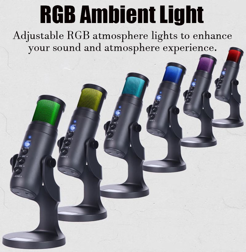 Professional Condenser USB Microphone For IPhone Android PC