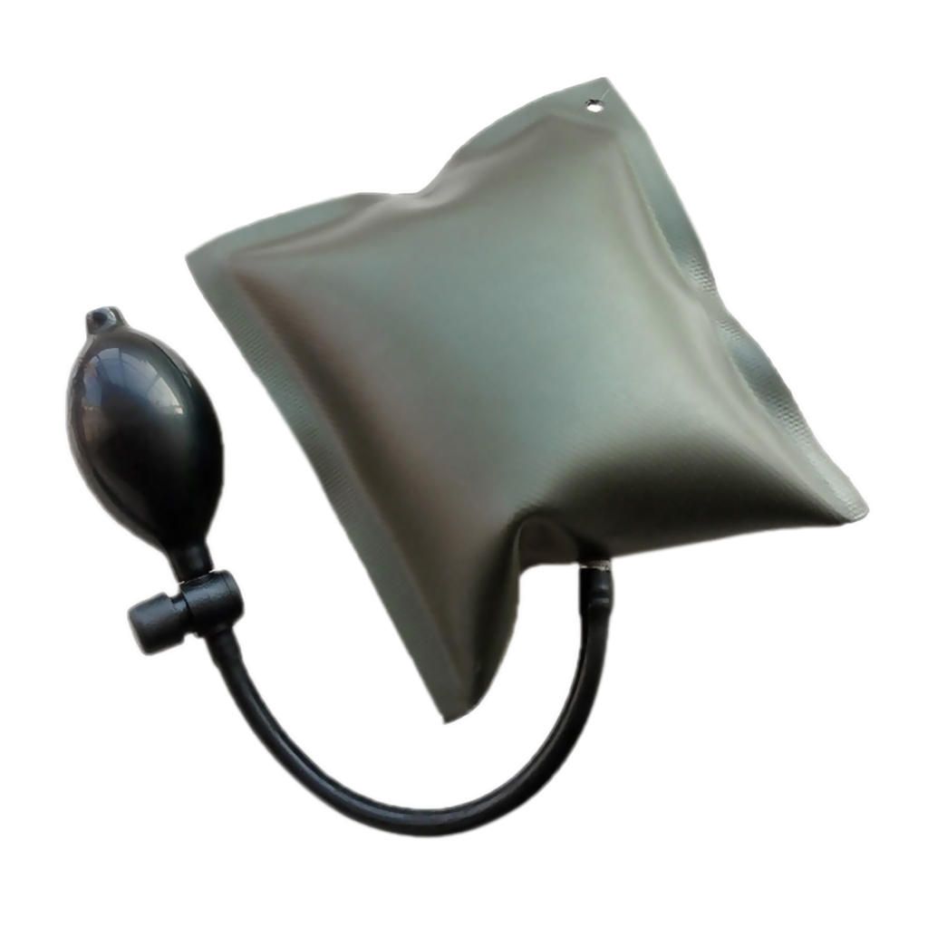 Air Pump Wedge Inflatable Leveling Alignment Shim Bag Tool Green
