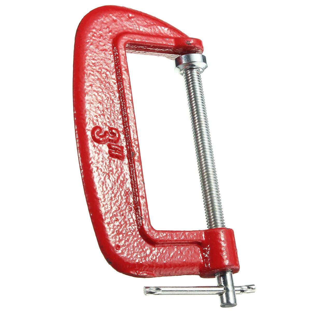 3"/75mm G-clamp Heavy Duty Metal Woodworks Handyman Carpenter Vise Grip Tools 3"/75mm