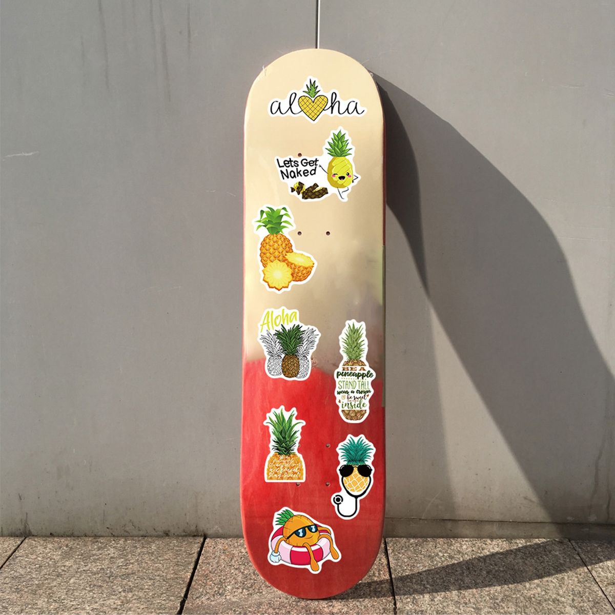 50PcsSet Laptop Stickers Cartoon Food Graffiti Decal G