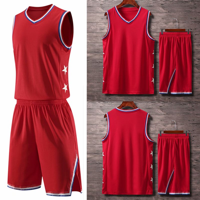 Zmsm Kids Adult Basketball Set Boys Girls Jerseys