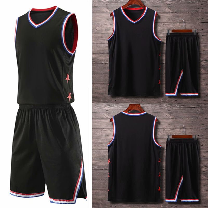 Zmsm Kids Adult Basketball Set Boys Girls Jerseys