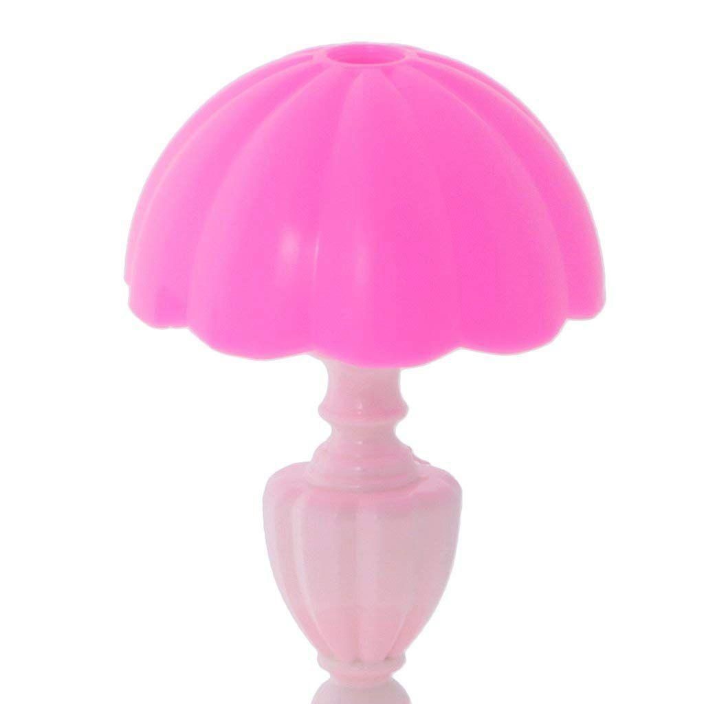 Assorted Doll Accessories Bedroom furniture Cookware Dinnerware Dollhouse Supply Decor for Barbie Dolls -  A 6 pcs