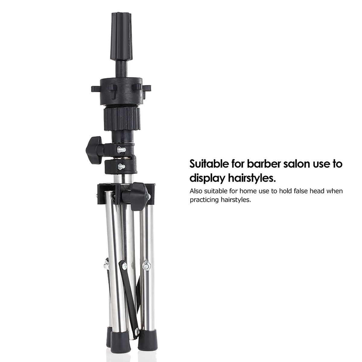 Bestauty Adjustable Hairdressing Tripod False Head Holder