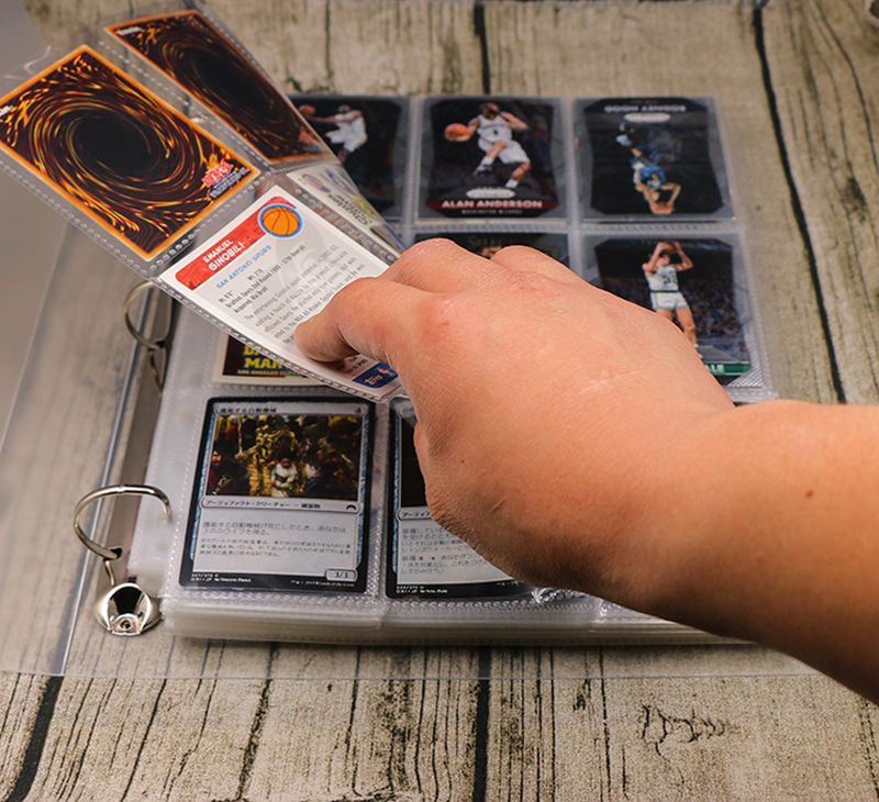 315 Pockets 630 Cards Capacity Cards Holder Binders Albums For Pokemon CCG MTG Magic Yugioh Board Game Cards Book Sleeve Holder
