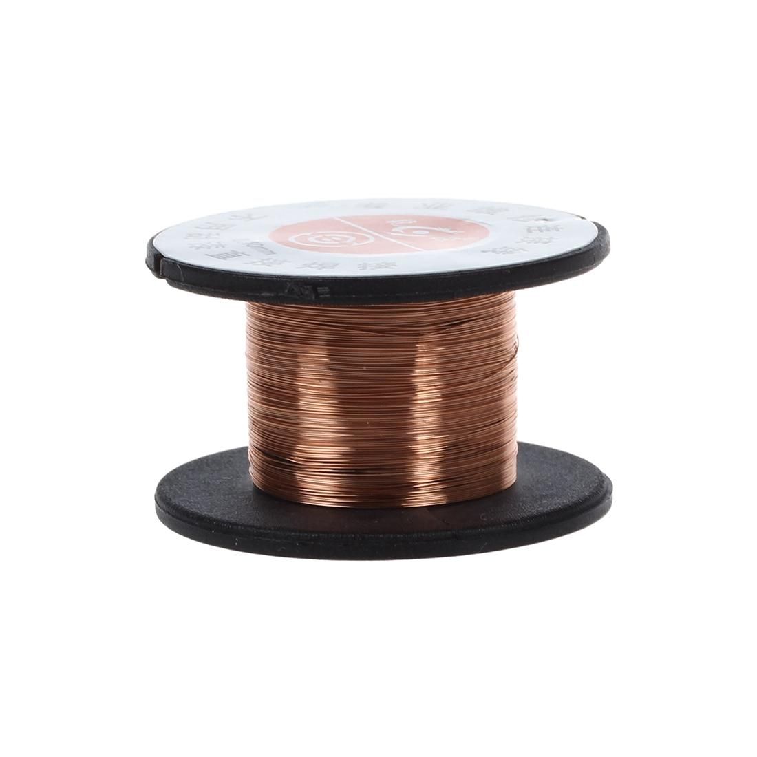1Pcs 15m 0.1MM Copper Soldering Solder Enamelled Reel Wire