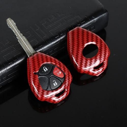 Car Carbon Fiber Key Cover Case For Toyota 4Runner