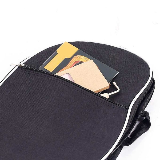 Simple Lyre Storage Carrying Bag Case 10-19 Strings Lyre Harp W/