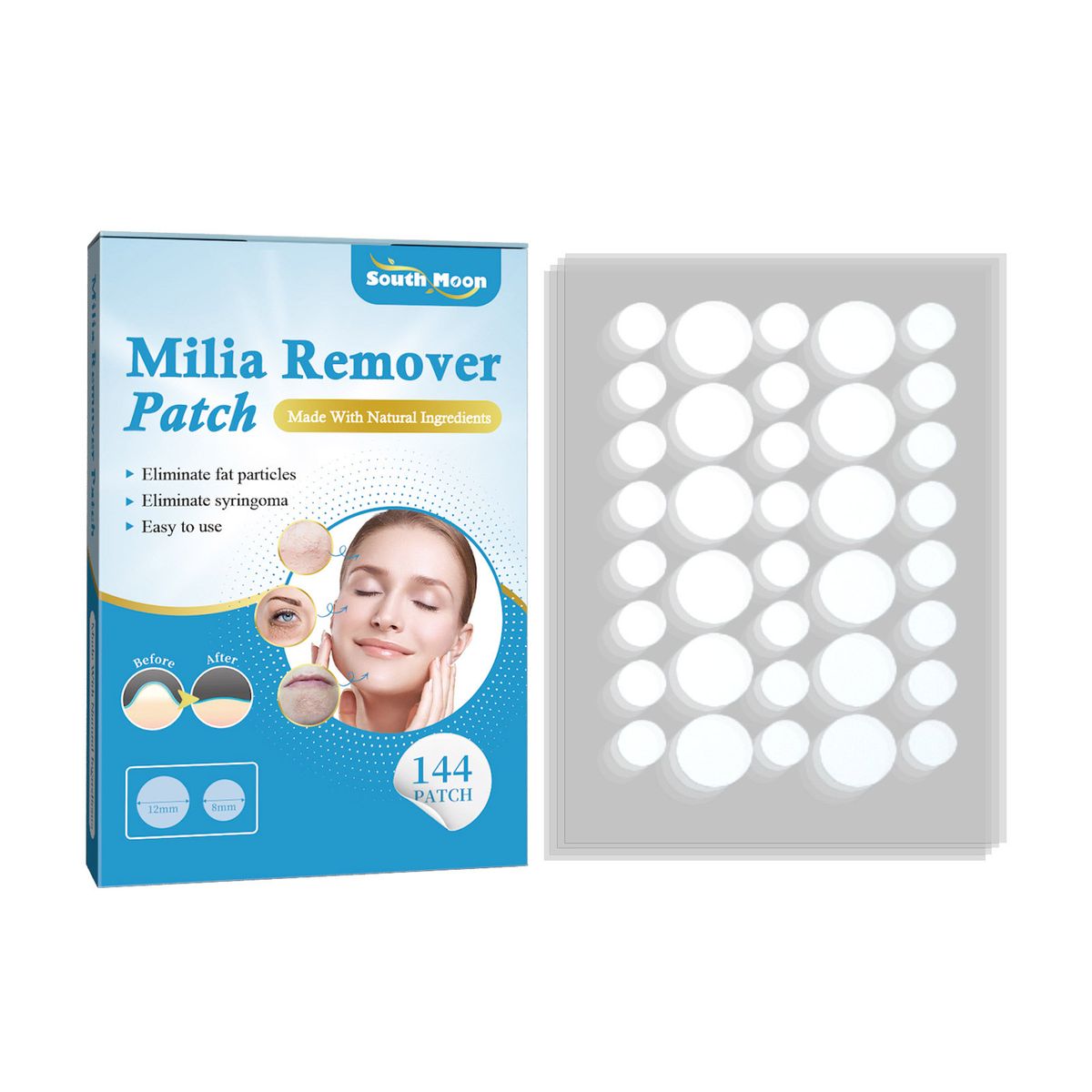 144patch/Box Milia Remover Eye Cream Nourishing