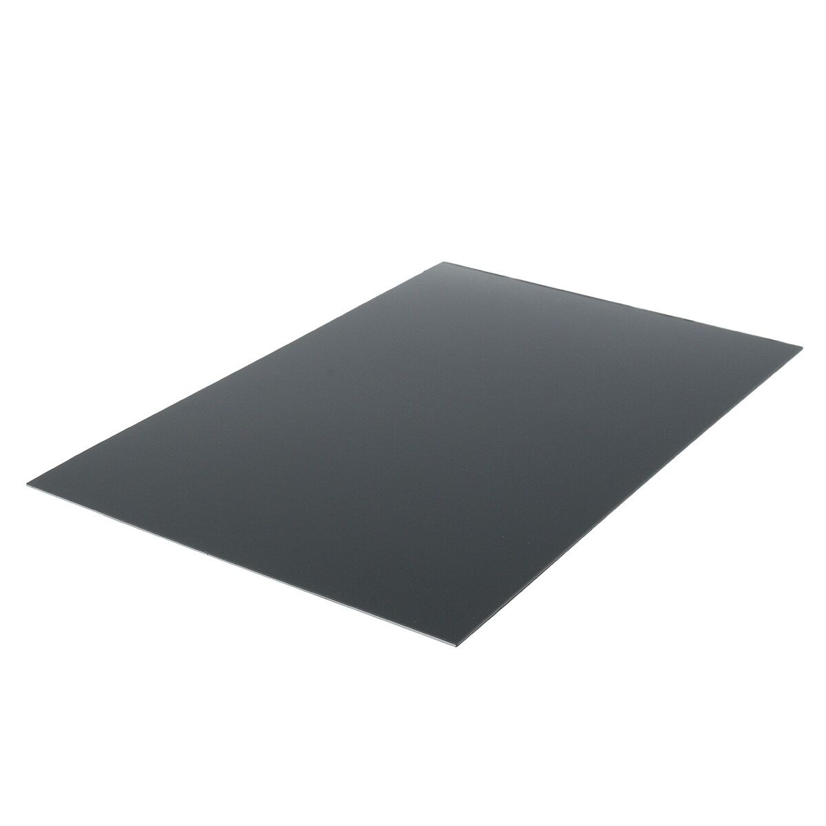 1 Pcs 200x300x1mm ABS Styrene Plastic Sheet Plate Black Smooth