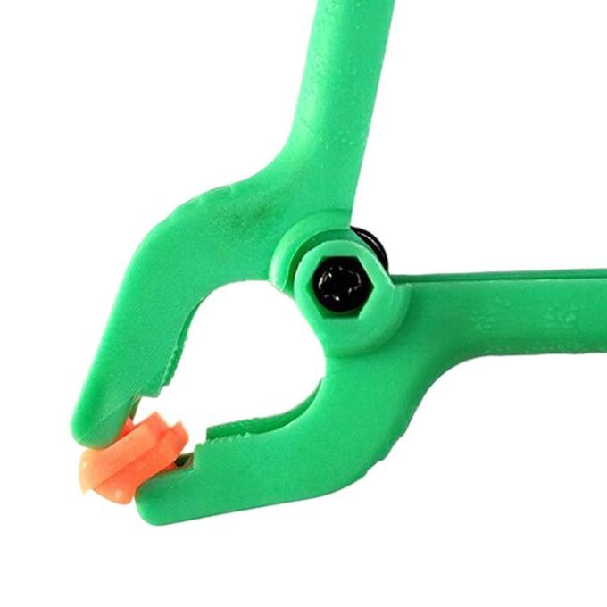 6 PCS Nylon Spring Clamps Set For Photography Backdrop Support Green
