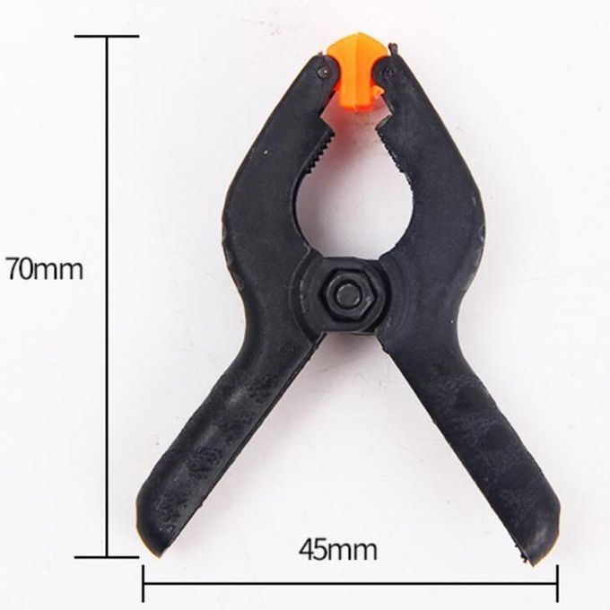6 PCS Nylon Spring Clamps Set For Photography Backdrop Support Green