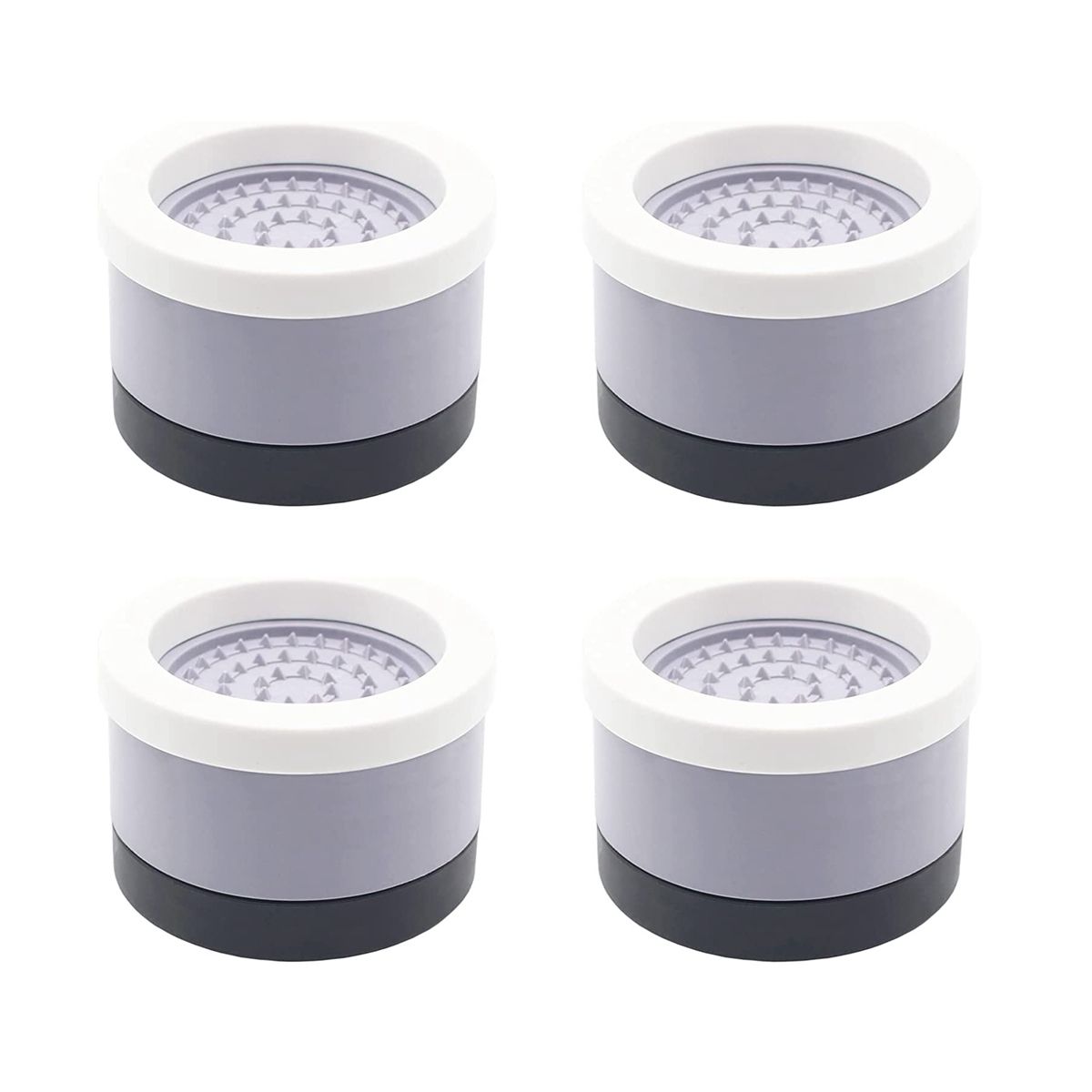 4 Sets Furniture Bed Risers Heavy Duty Round Bed Lifts