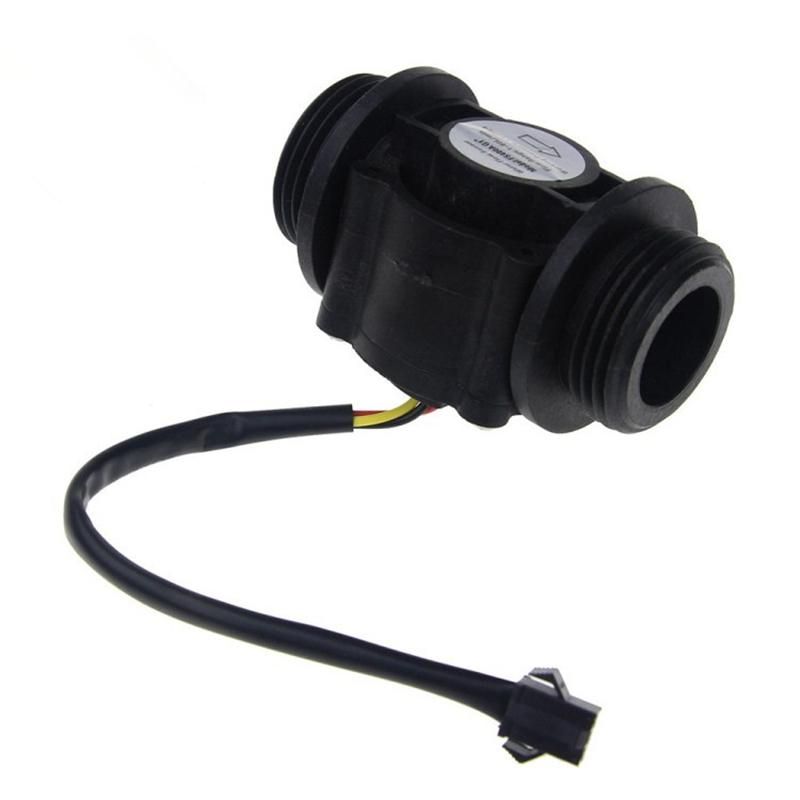 Dn25 Fs400A G1Inch Water Flow Sensor Hall Flowmeter Meter Counter 1-60LMin 12Mpa