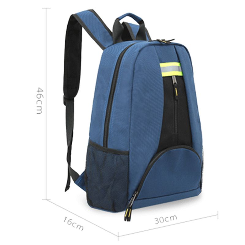 Tool Bag Double Shoulders Backpack Oxford Fabric Thicken Waterproof Large Capacity Electrician Organizers