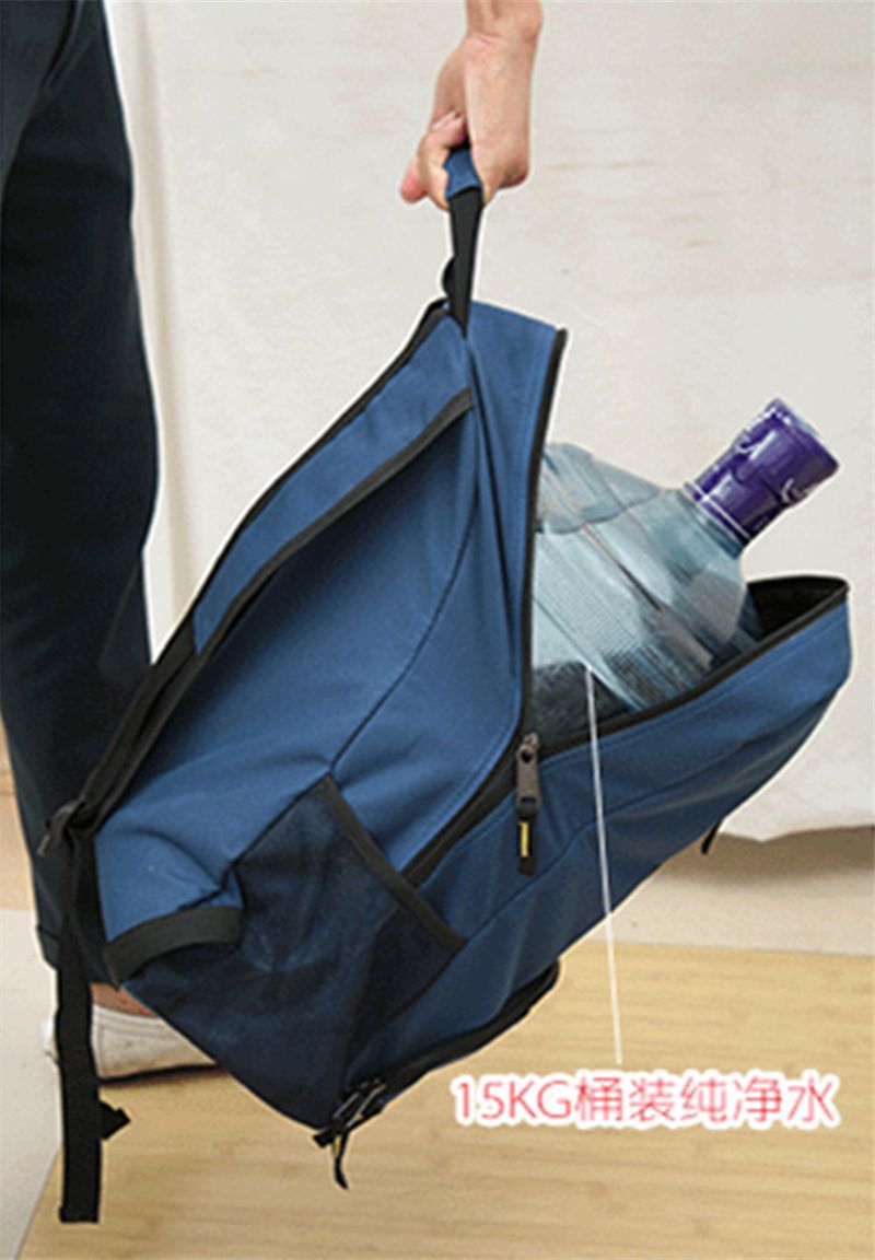Tool Bag Double Shoulders Backpack Oxford Fabric Thicken Waterproof Large Capacity Electrician Organizers