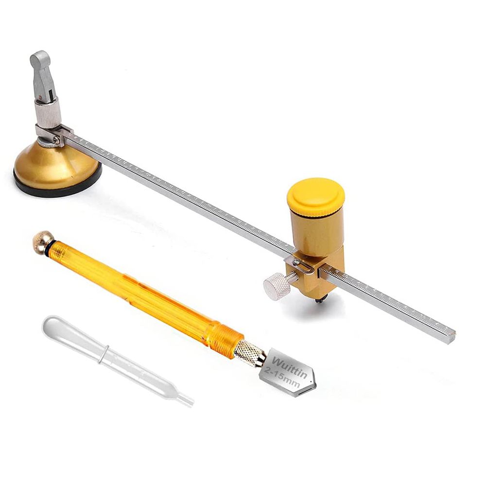 Circular Glass Cutter With Suction Cup Circular Glass