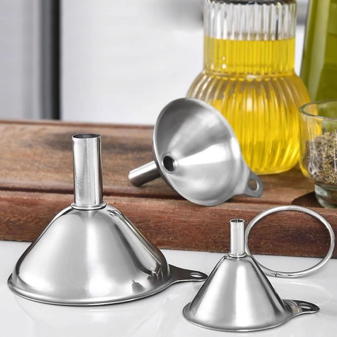 3Pcs Essentail Oil Tools Durable Spices Wine Flask Filter