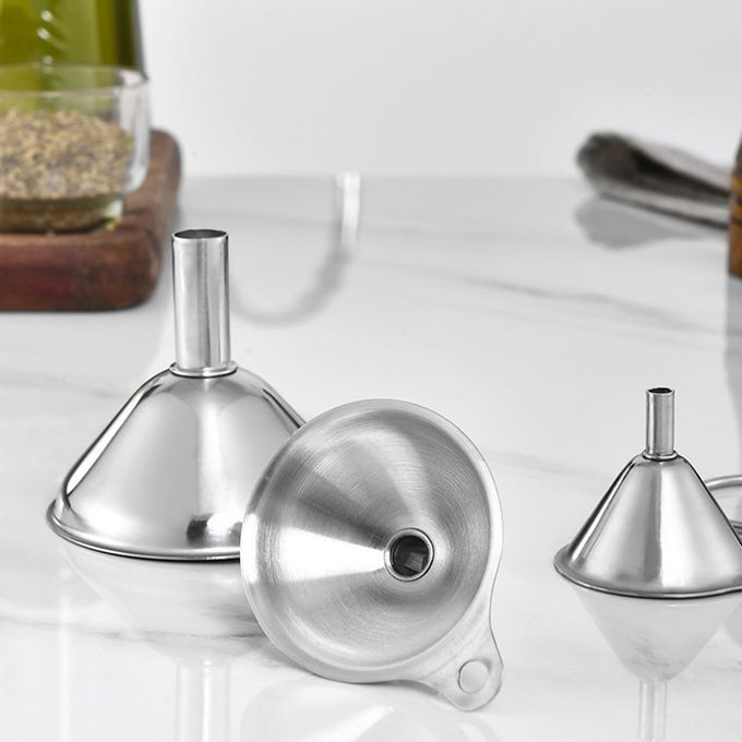 3Pcs Essentail Oil Tools Durable Spices Wine Flask Filter