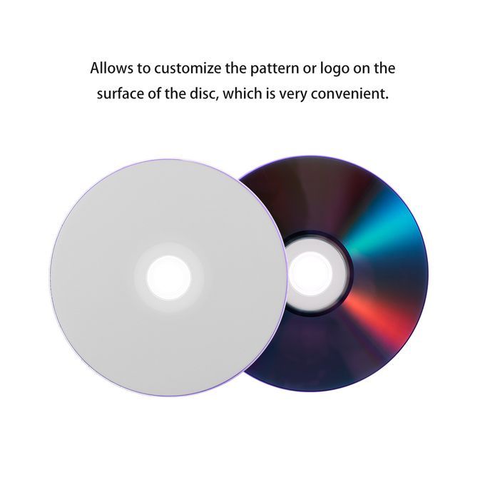 25PCS 215MIN 8X DVD+R DL 8.5GB Blank Disc Customizable DVD