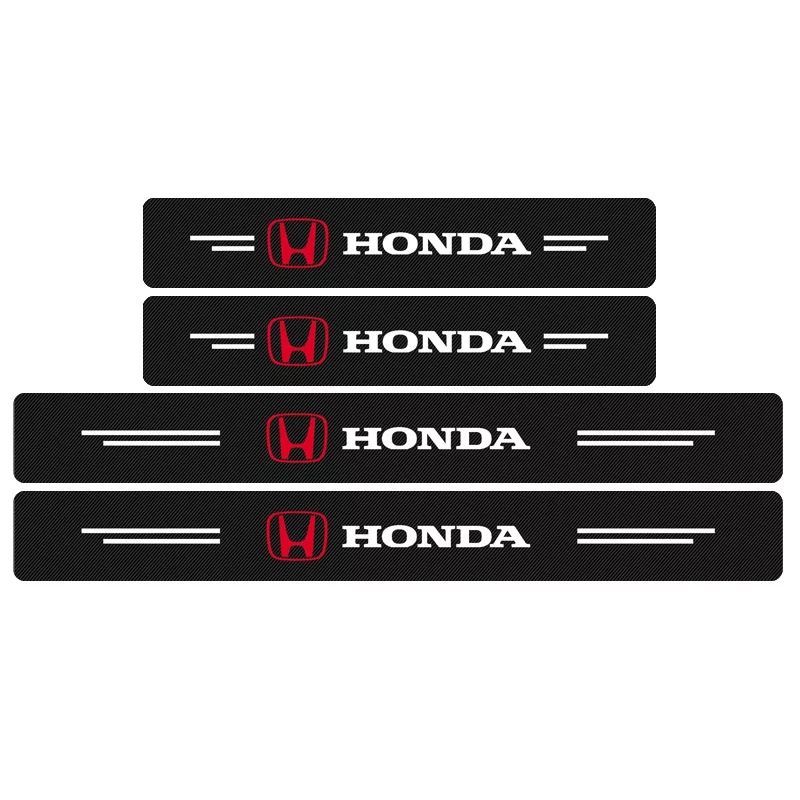 Car Door Sill Scuff Welcome Pedal Threshold Carbon Fiber Protect Stickers For All Car