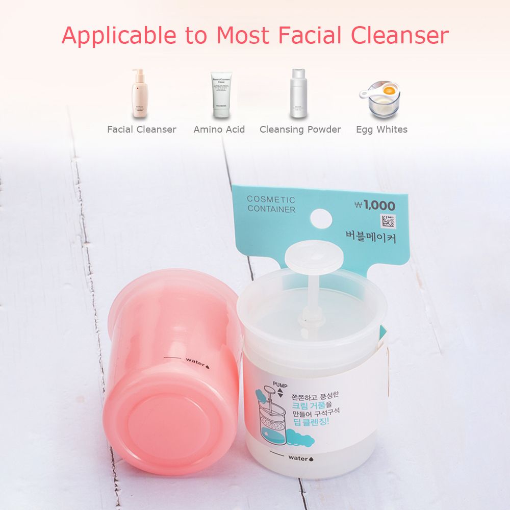 Foam Maker Plastic Bubble Maker Foamer Portable Facial