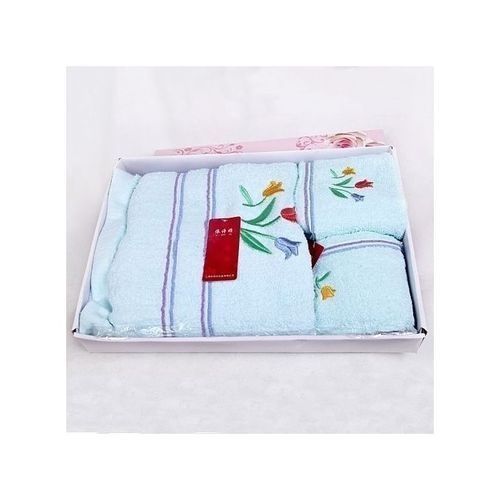 Baby Towel  Gift Sets  3 In 1 -  Blue