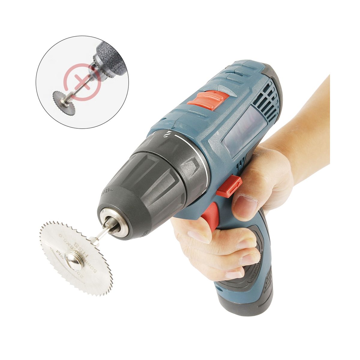 42Pcs Mini Circular Saw Blade Set Resin Cut-Off W