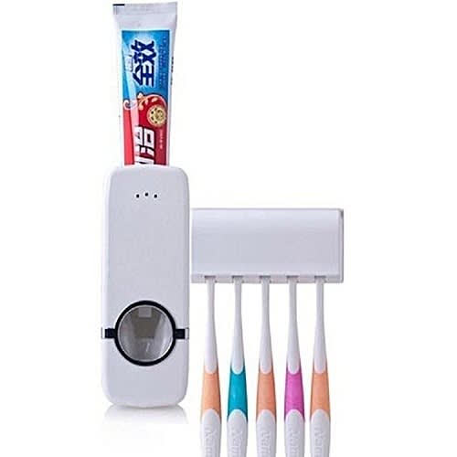 Automatic Toothpaste Dispenser.