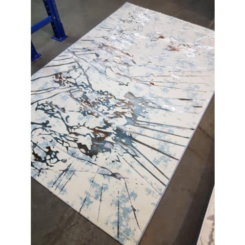 Modern Pattern Center Rug - 5 By 7ft - Multicolor