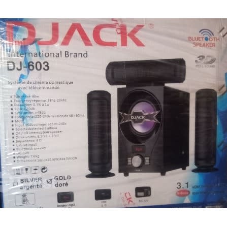 DJ-603 Bluetooth Home Theatre System
