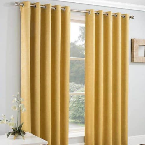 2in1 Plain Curtain
