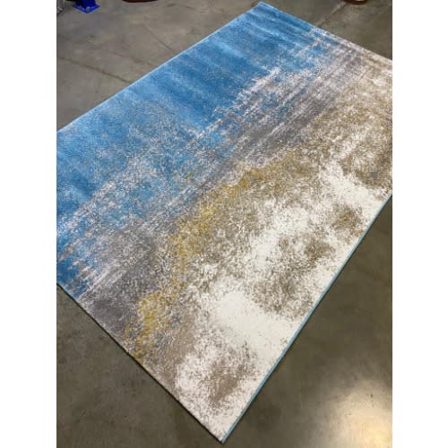 Modern Pattern Center Rug - 5 By 7ft - Multicolor