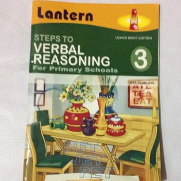 Steps to Verbal Reasoning For Primary Schools 3