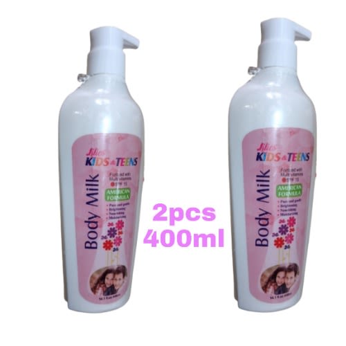 Lilies Kids & Teens Body Milk - 2pcs - 400ml