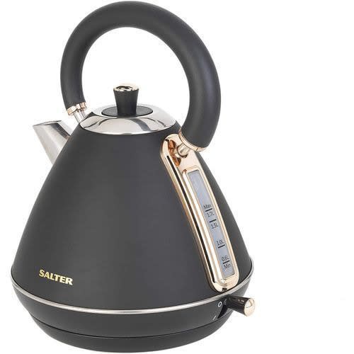 1.7l Pyramid Kettle With Rapid Boil, Washable Anti-scale Filter & Boil Dry Sensor