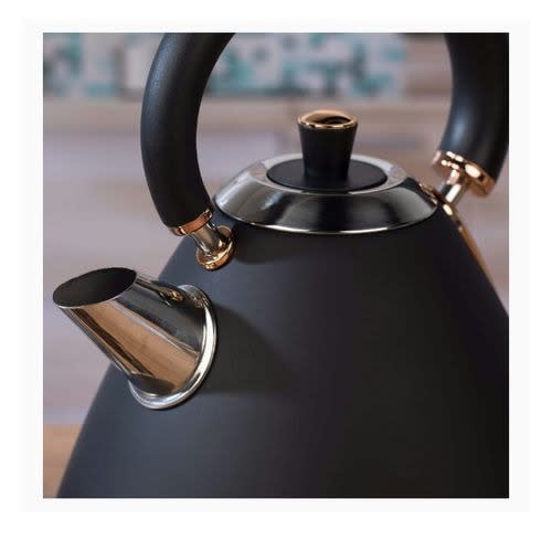 1.7l Pyramid Kettle With Rapid Boil, Washable Anti-scale Filter & Boil Dry Sensor