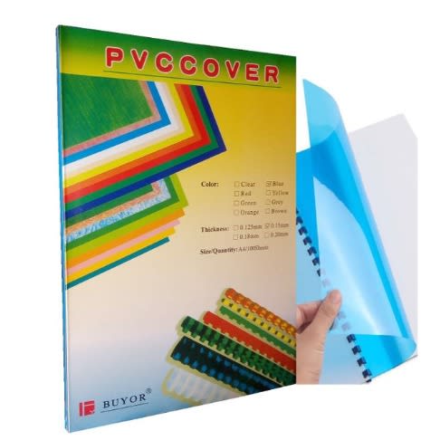 Buyor Pvc Cover - 100 Pieces - Blue