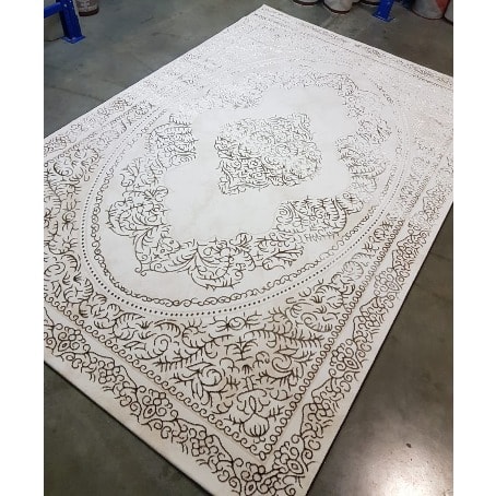 4 By 6ft Luxury Pattern Multicolor Center Rug
