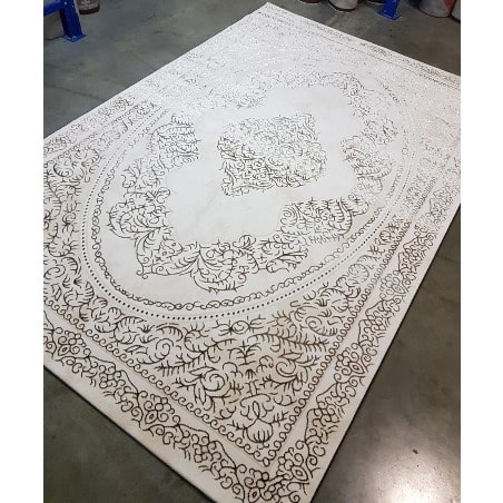 4 By 6ft Luxury Pattern Multicolor Center Rug