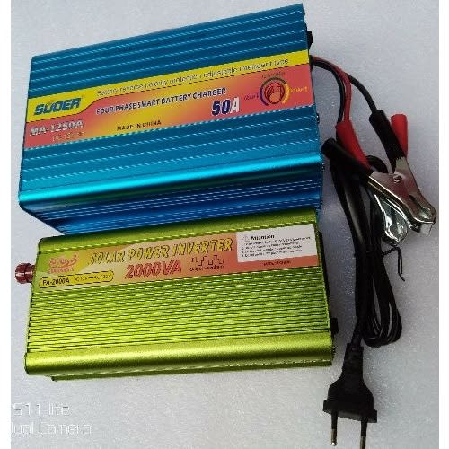 2000w Power Inverter With 50a Battery Charger